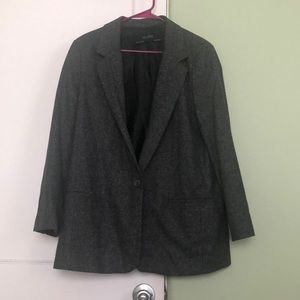 Zara plaid blazer jacket